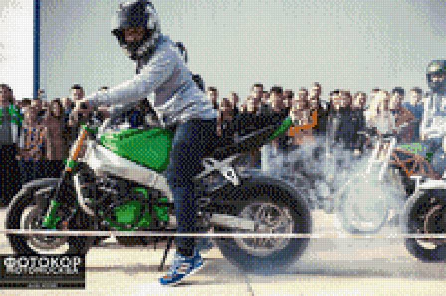 ZithovStunt - kawasaki, moto, мото, motorcycle, стант, stunt, мотоцикл - предпросмотр