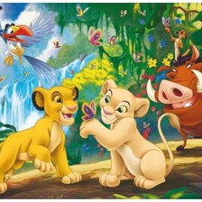 Схема вышивки «король лев»