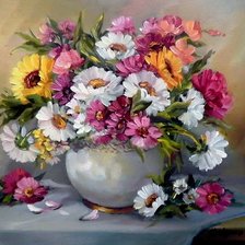 Схема вышивки «картины художницы Анка Булгари»