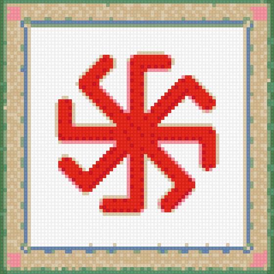 Крест Лады Богородицы - предпросмотр