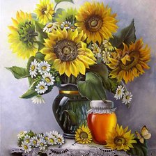 Схема вышивки «картины художников»