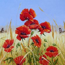 в поле (картины художников)