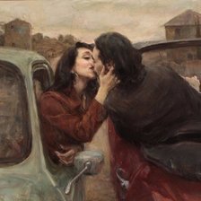 Схема вышивки «Поцелуй 1»