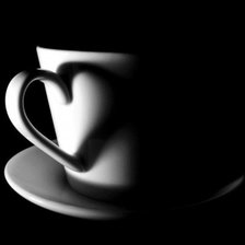 Схема вышивки «Чашка кофе»