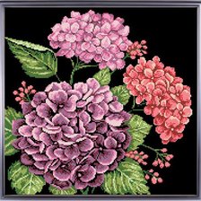 Схема вышивки «Георгины»