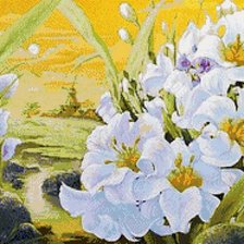 Схема вышивки «лилии»