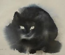 Схема вышивки «коты»