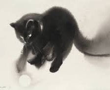 Схема вышивки «коты»