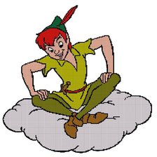 Схема вышивки «Питер Пэн»