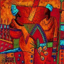 Схема вышивки «Африка 2. Размер 170х170»