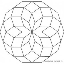 Схема вышивки «Мандала»