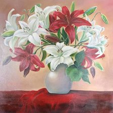 Схема вышивки «букет»