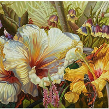 Схема вышивки «цветы»