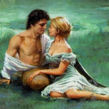 Схема вышивки «Пара»