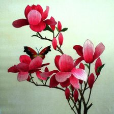 Схема вышивки «Цветы»