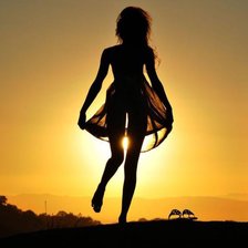 Схема вышивки «девушка»