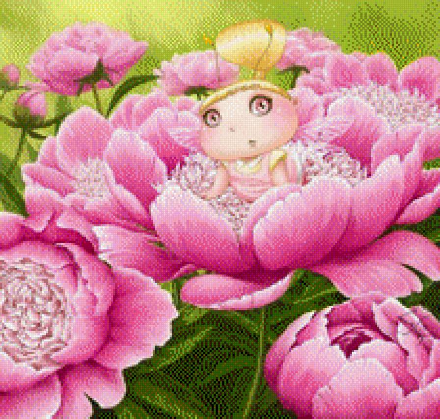 фея пионов - предпросмотр