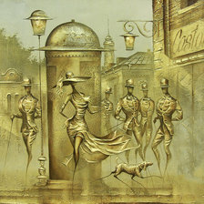 Схема вышивки «прогулка»