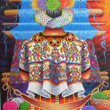 Схема вышивки «Tejedora»