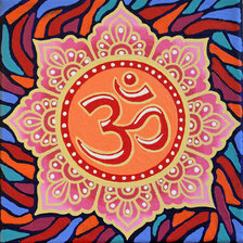 Схема вышивки «мандала»