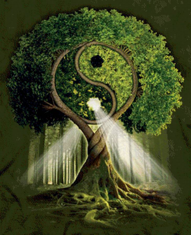 ИньЯнь Дерево - инь-янь - предпросмотр