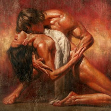 Схема вышивки «Танец страсти»