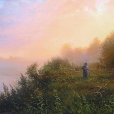 Схема вышивки «луг»