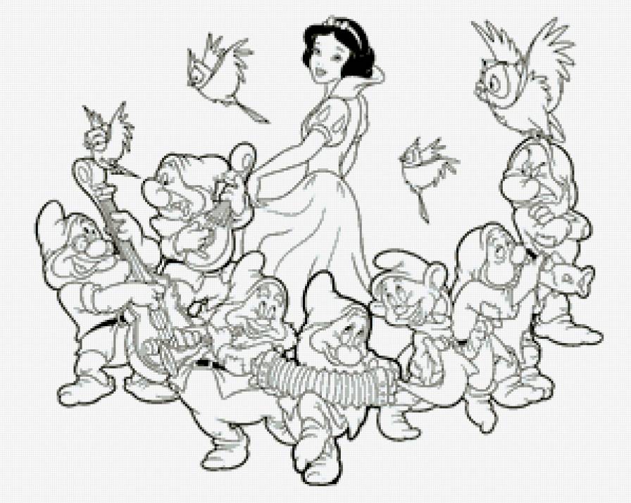 белоснежка и семь гномов - предпросмотр