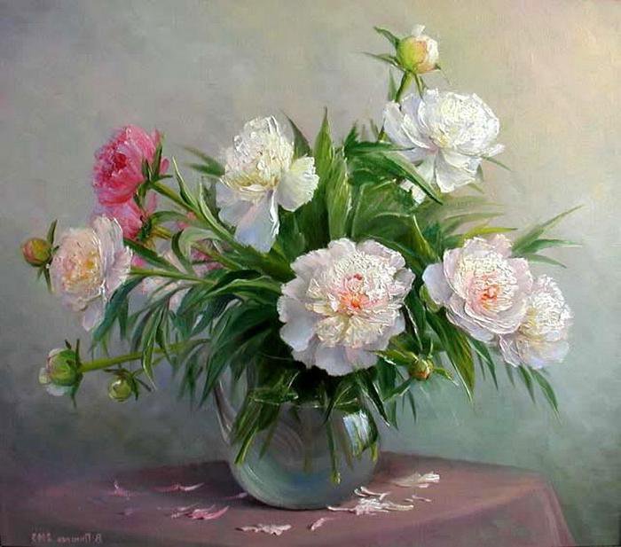 пионы - цветы - оригинал