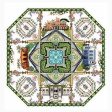 Схема вышивки «Мандала»