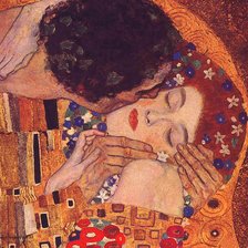 Схема вышивки «Климт Поцелуй»