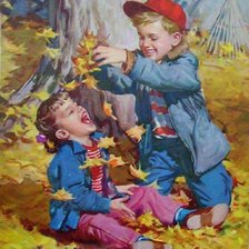 Схема вышивки «otoño»