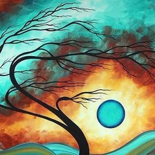 Схема вышивки «ветер холодного солнца»