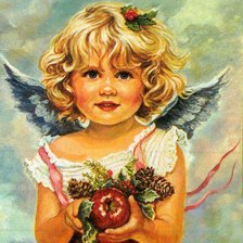 Схема вышивки «Милый ангел»