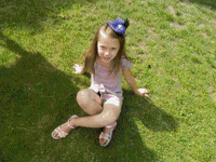 Мартуся - поляна, девочка - предпросмотр