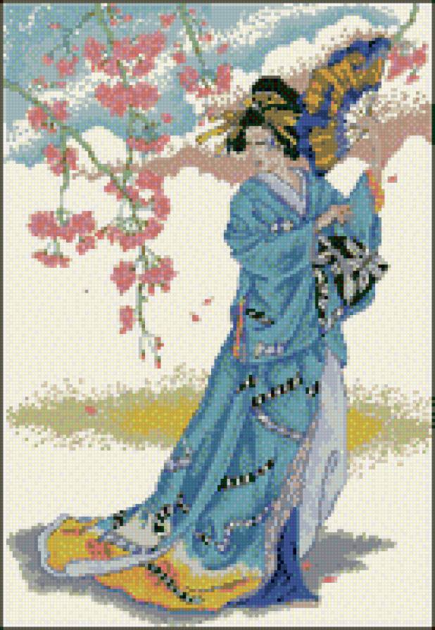 гейша - восток - предпросмотр