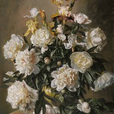 Схема вышивки «букет цветов»