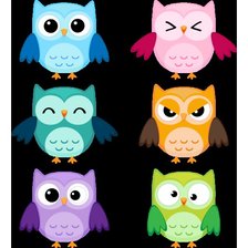 Схема вышивки «buhos 2»