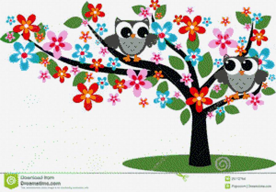 dos buhos grises - предпросмотр