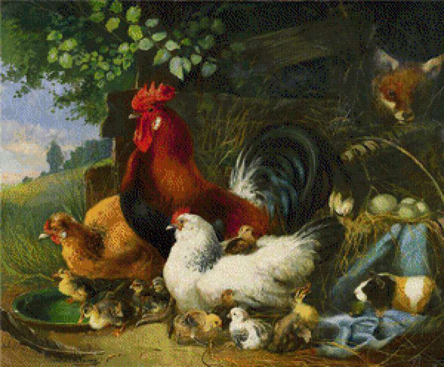 el zorro en el gallinero - предпросмотр