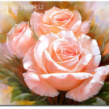 Схема вышивки «розы»