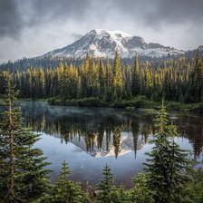 Схема вышивки «Канада»