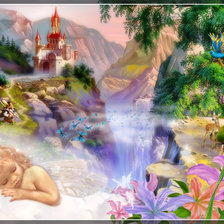 Схема вышивки «Сказка на ночь»