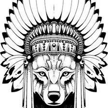 Схема вышивки «нашивка»