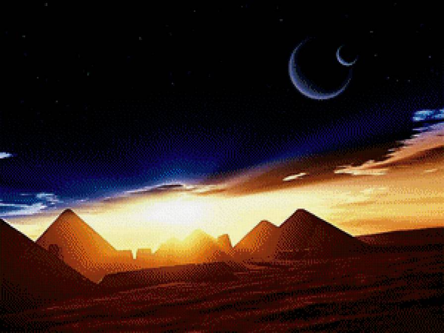 Былое - пирамида, космос, вечность - предпросмотр