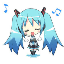 Схема вышивки «Мику»