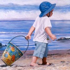 Схема вышивки «у моря»