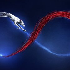 Схема вышивки «Бесконечность»