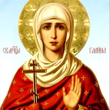 Схема вышивки «Св.Галина»