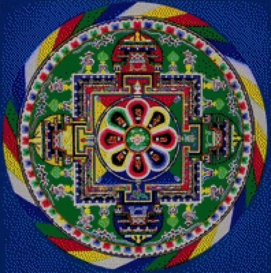 Мандала - мандала - предпросмотр